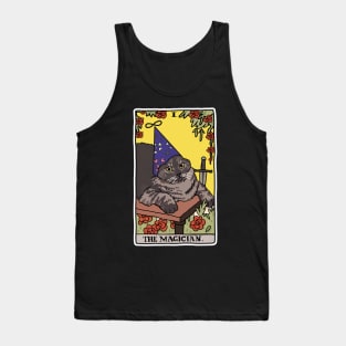 The magician tarot deck - funny tarot cat Tank Top